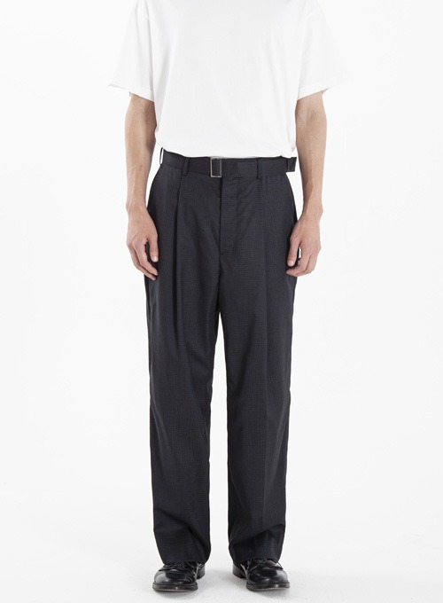 IVY TROUSER (GRID CHECK)